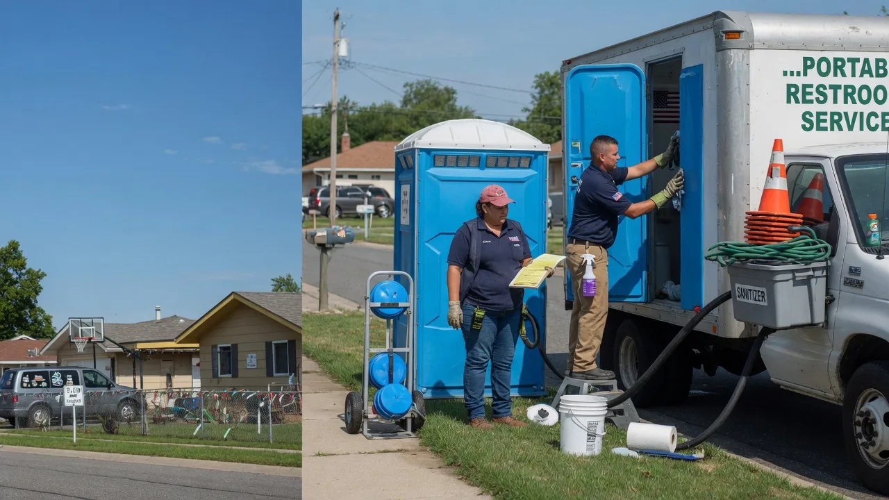Portable Toilet Rental in Dill City, OK near me